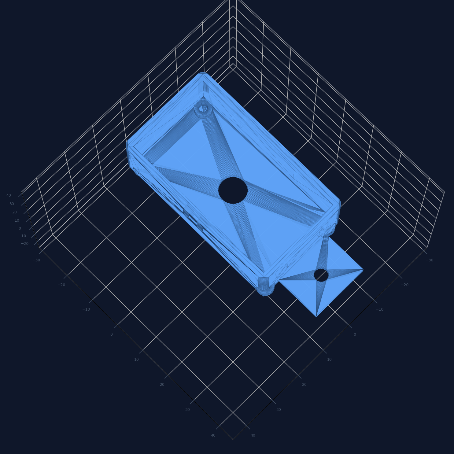 ESP32 enclosure internal structure